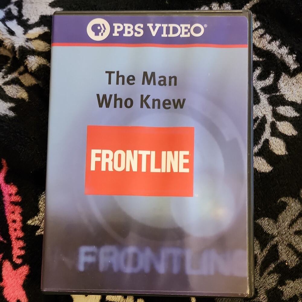 PBS Video Frontline: The Man Who Knew DVD 2004 60 min MPN FRL62103